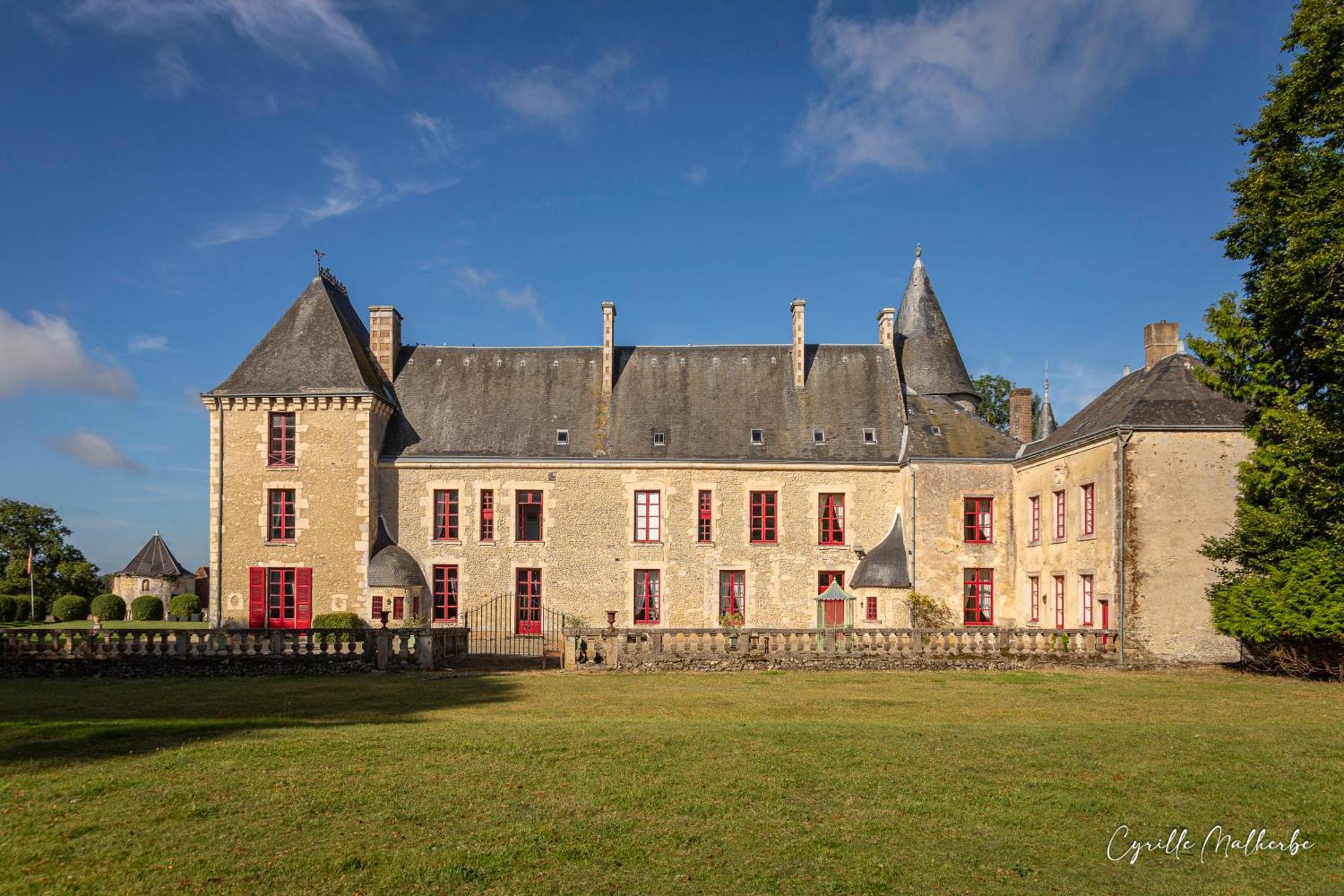 Chateau Des Feugerets Belleme Exterior photo